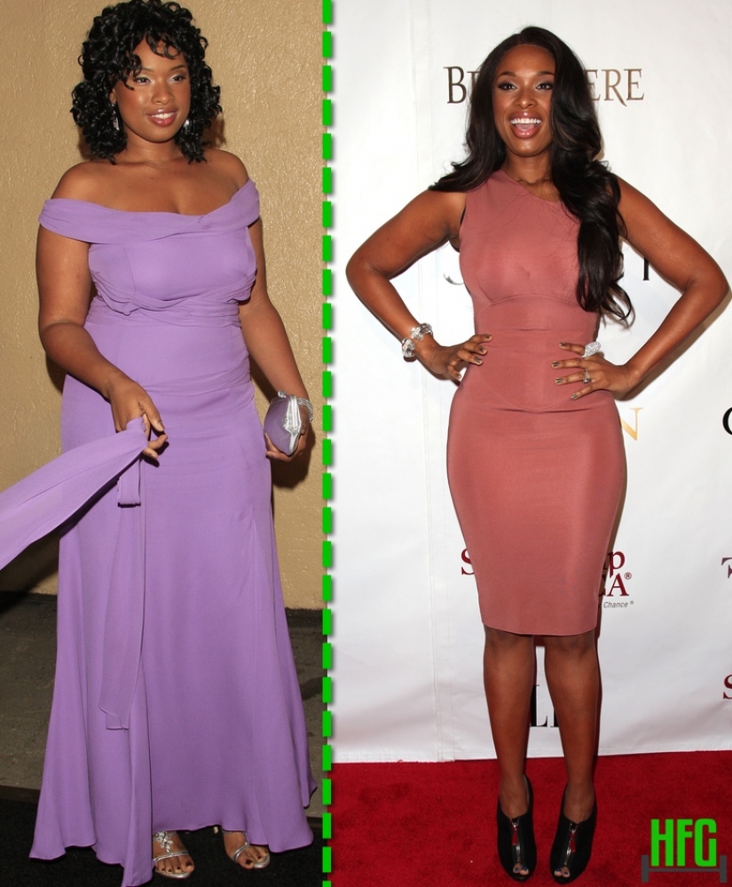 The most impressive weight loss results of the stars