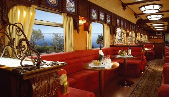 The most luxurious trains that people have been waiting in line for for months to get tickets for