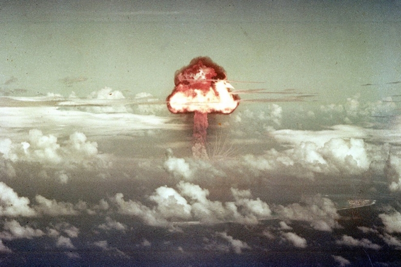 The nuclear weapons test is 76 years old