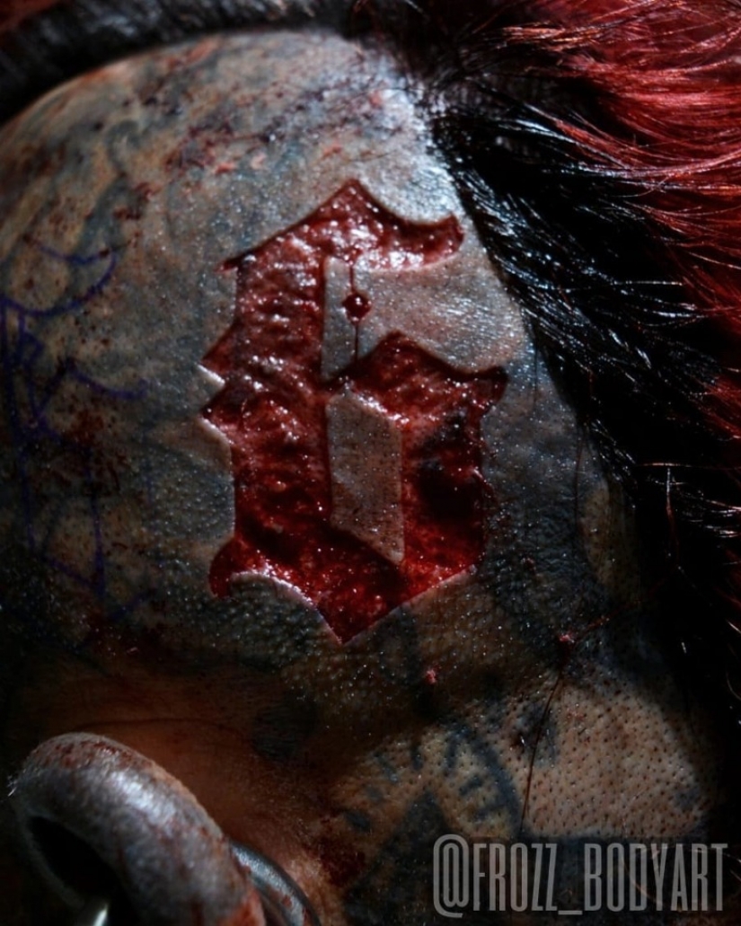 The number of the beast: A tattoo-obsessed Uruguayan wants to carve "666"on his skull