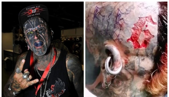 The number of the beast: A tattoo-obsessed Uruguayan wants to carve "666"on his skull