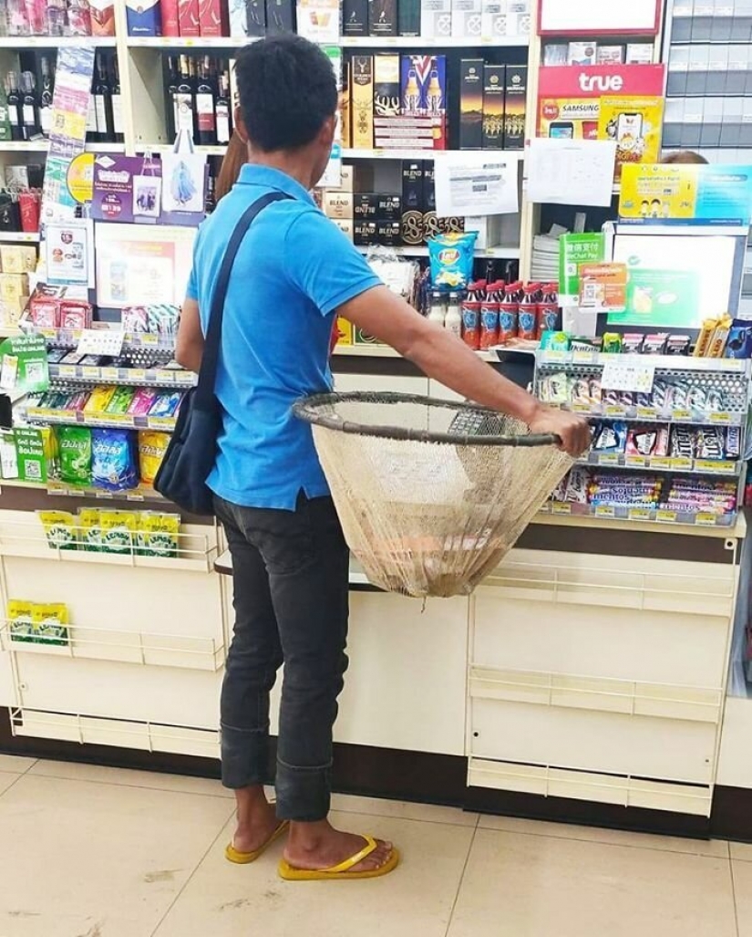 "The package is not necessary!" Shops of Thailand have started to refuse plastic
