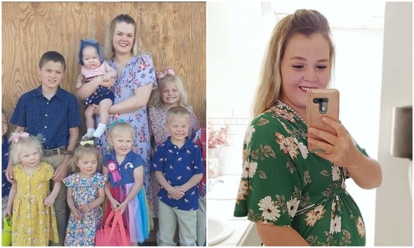 The pastor's 36-year-old wife has given birth 11 times, getting pregnant every year of marriage, and wants more children