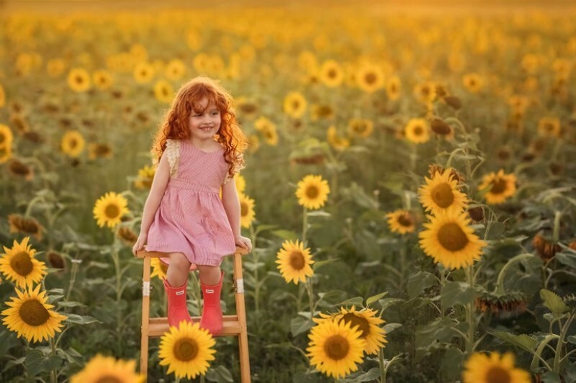 The photographer has created a tale for daughters