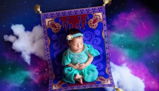 The photographer turned 6 baby girls into real Disney princesses