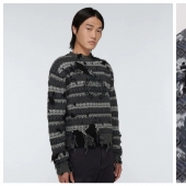 The poorer, the more fashionable: torn sweaters from Balenciaga that cost a fortune