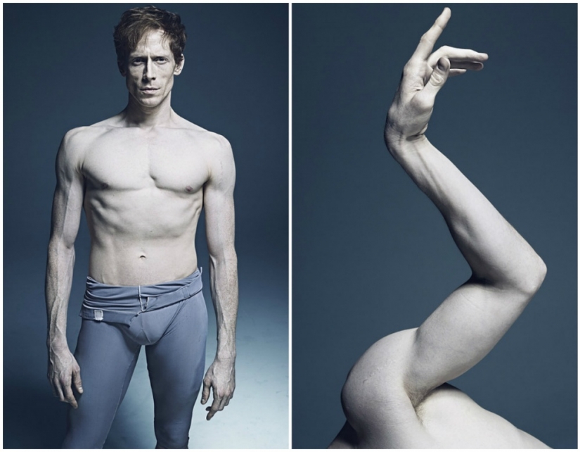 The rugged beauty of the dancers of the ballet schools in the project Rick guest