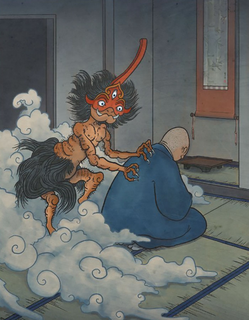 The strangest mythological creatures in Japan
