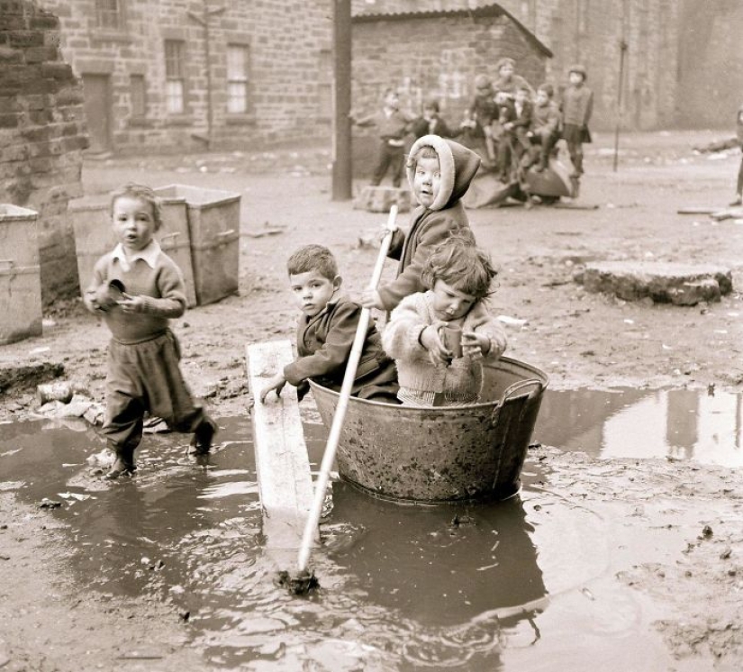 The times when there were no iPads yet, and children were playing outside