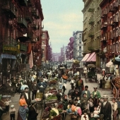 The very first color photographs of America