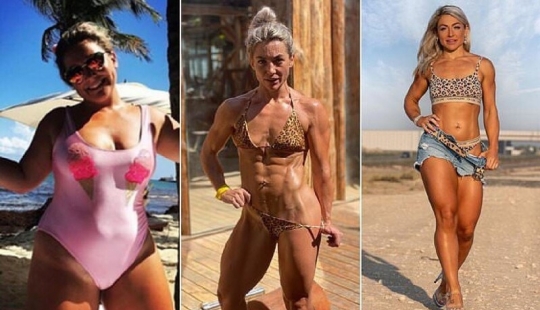 The woman was engaged in Thai Boxing to lose weight, and became a professional athlete The woman was engaged in Thai Boxing to lose weight, and became a professional athlete