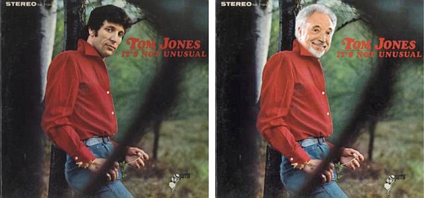 Then and now: what would world-famous musicians look like on the covers of old albums