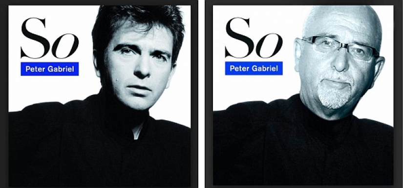 Then and now: what would world-famous musicians look like on the covers of old albums