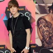 This is what 9 celebrities looked like before they were covered in tattoos