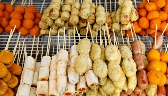 Top 10 cities with the best street food