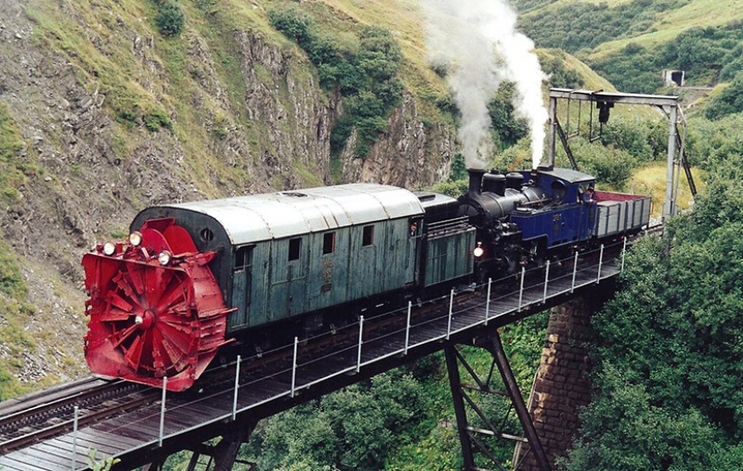Top 5 de lo más inusual de los Ferrocarriles de Suiza