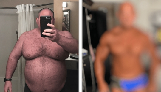 Transformación cardinal: Un hombre que pesa 174 kg ha perdido peso y ha cambiado más allá del reconocimiento Transformación cardinal: Un hombre que pesa 174 kg ha perdido peso y ha cambiado más allá del reconocimiento