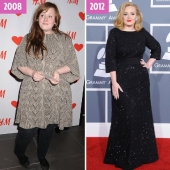 Transformación de Adele: El camino difícil de crumpet a flaco
