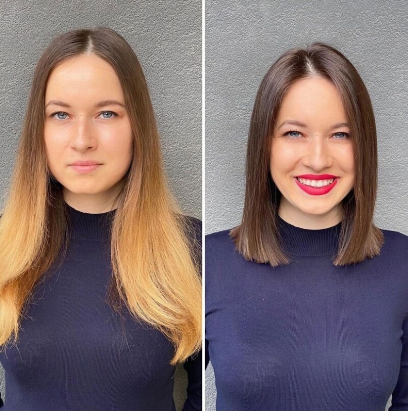 Transformaciones de un estilista de Lituania: 30 ejemplos de cómo un peinado lo cambia todo
