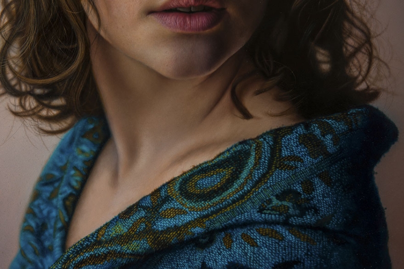 Ultra-realistic portraits with a pinch of the otherworldly by the artist Marco Grassi