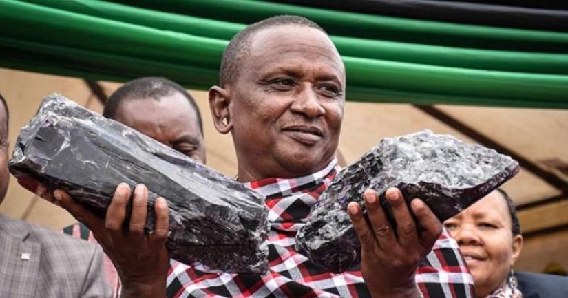 Un minero de Tanzania se convirtió en millonario gracias a las piedras encontradas