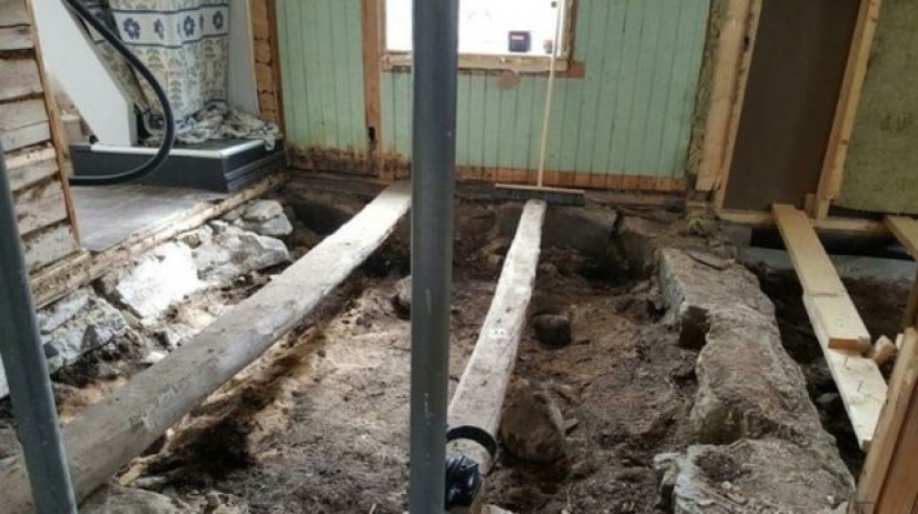 Un residente de Noruega encontró la tumba de su dormitorio y se les paga por ello