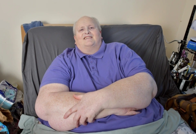 Una carga en el corazón: la triste historia de una de las personas más gordas del mundo