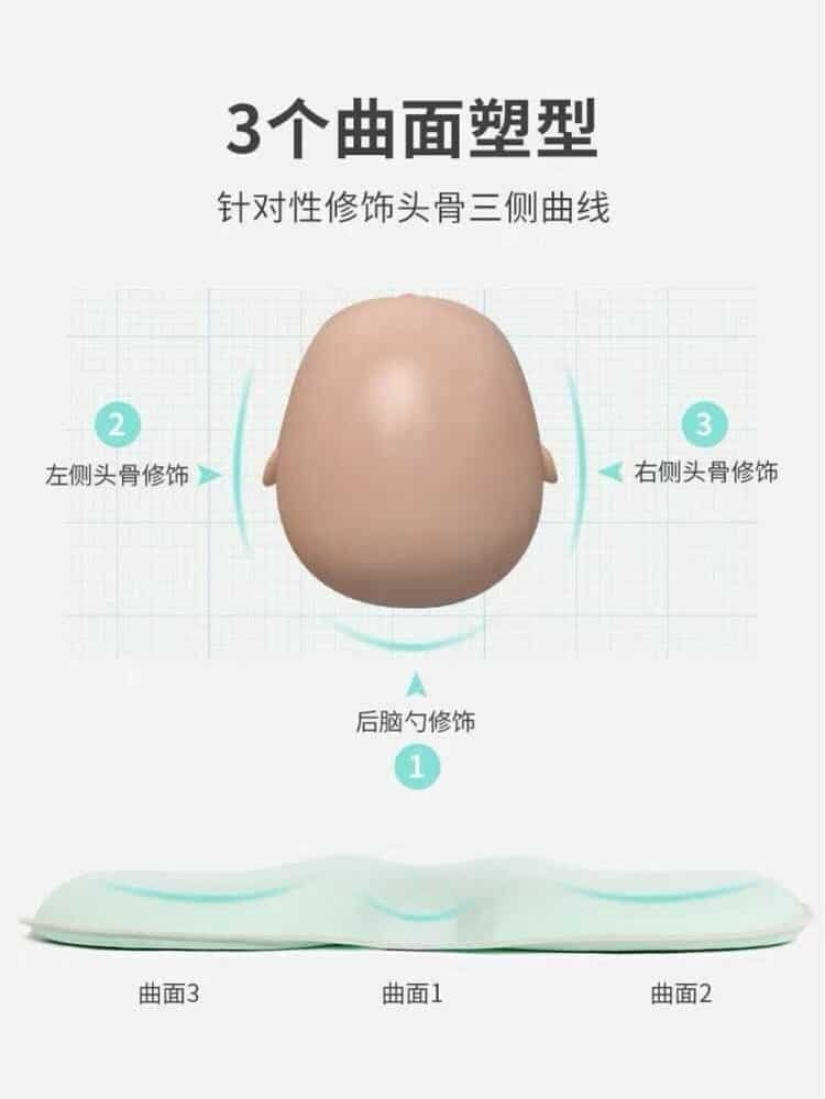 Una extraña novedad china: un casco para corregir la forma de la cabeza en los recién nacidos