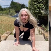 Una mujer estadounidense renunció a su trabajo y comenzó a hacerse pasar por un perro por dinero en OnlyFans