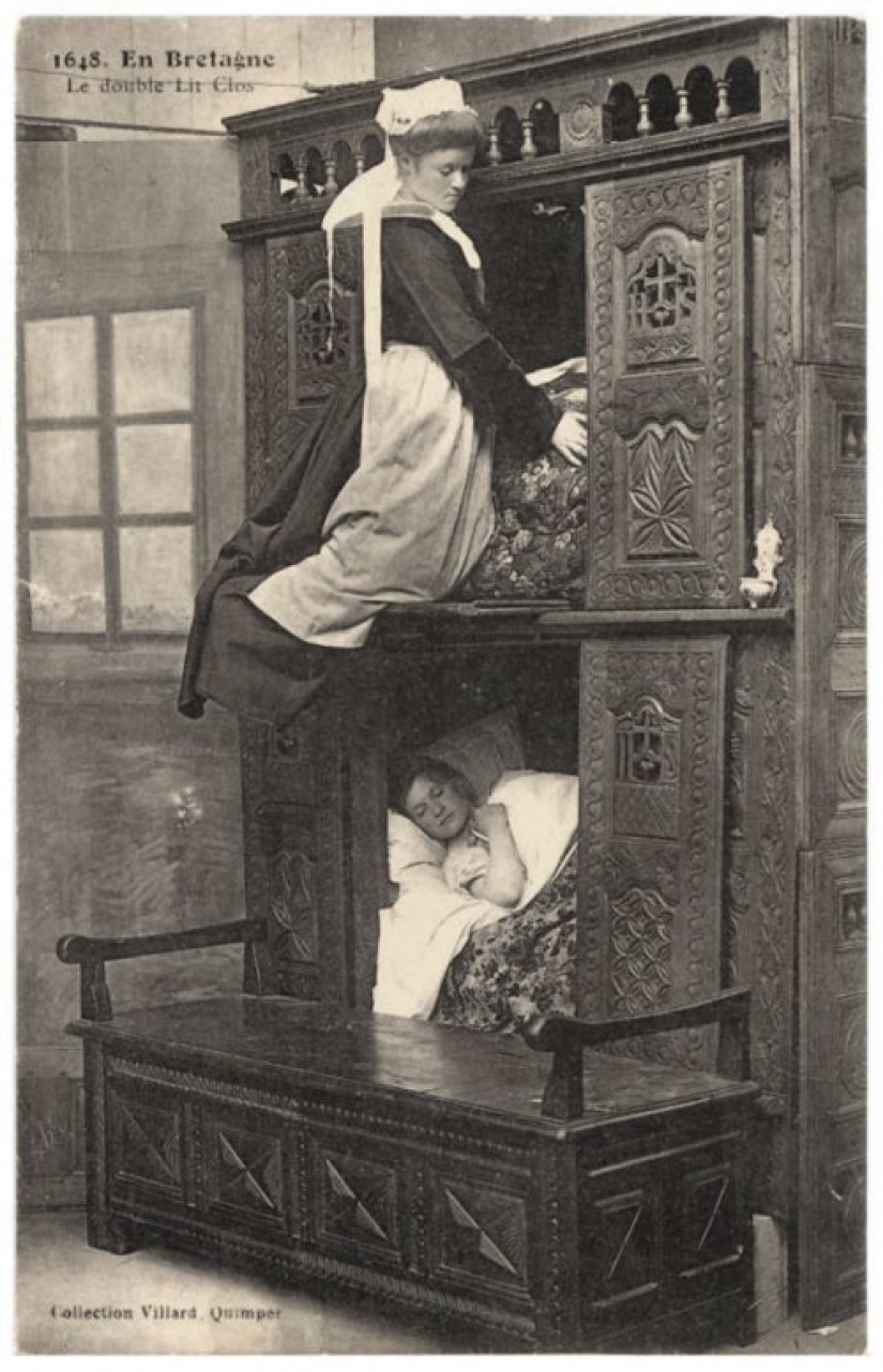 Una noche de Verano sueño... en el armario. ¿Por qué en la edad Media los Europeos estaban durmiendo en los armarios y cajones