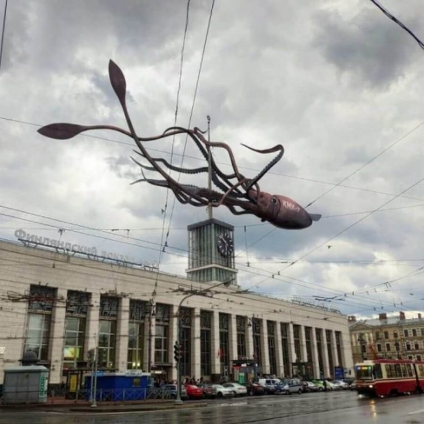 Vadim Solovyov and his monsters in St. Petersburg