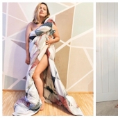 Vestido de manta: una nueva tendencia está conquistando Instagram