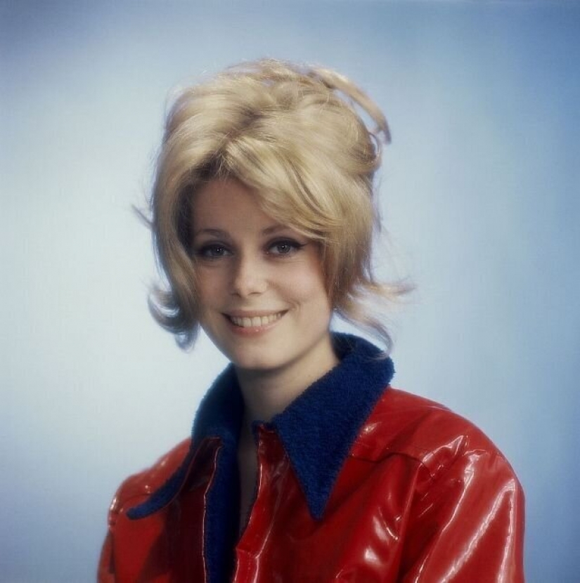 Vintage portréi egy fiatal Catherine Deneuve-ről