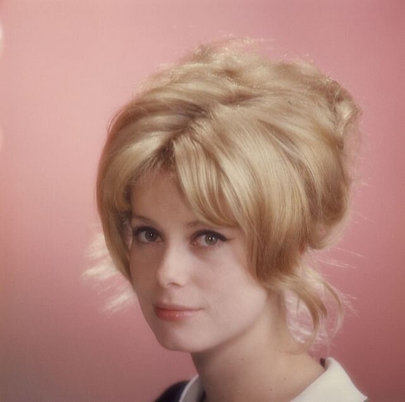 Vintage portréi egy fiatal Catherine Deneuve-ről