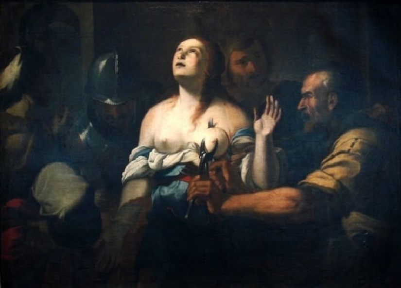 Virgen Mártir santa Águeda en las pinturas de artistas Europeos