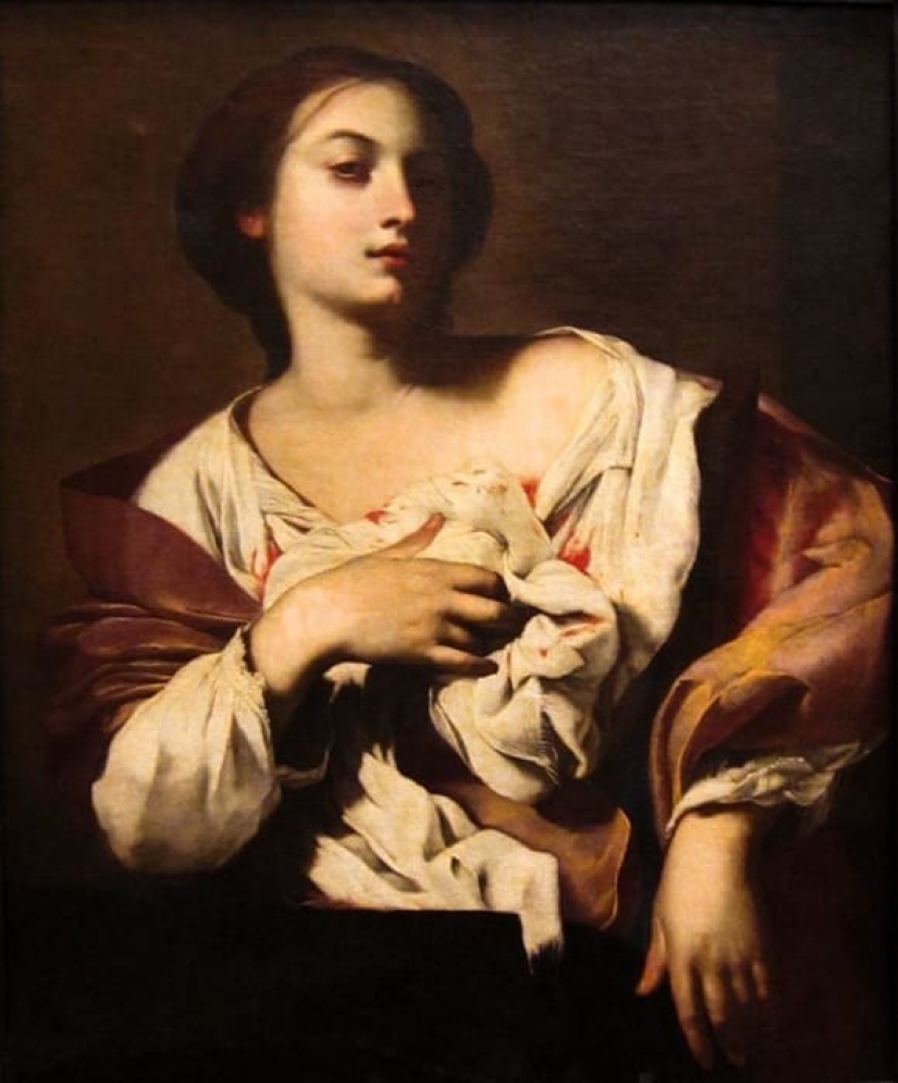 Virgen Mártir santa Águeda en las pinturas de artistas Europeos