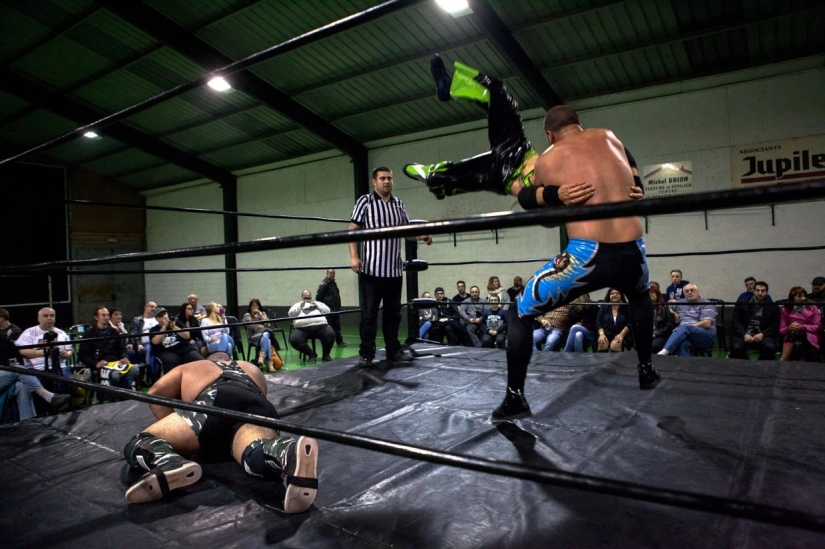 War paint: the crazy world of European wrestling