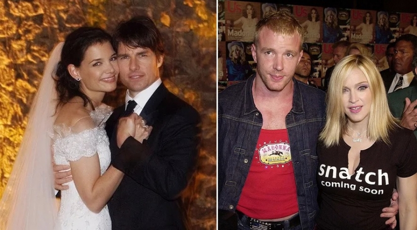 Wedding on a million and a quick divorce: stars who regretted the marriage