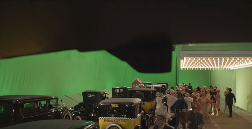 What modern films look like before and after applying special effects