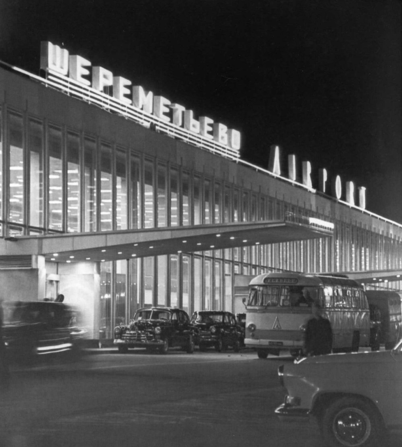 What Sheremetyevo Airport looked like at the very beginning