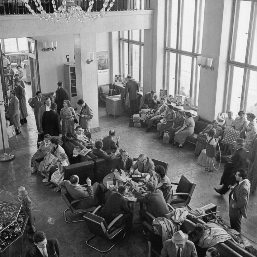 What Sheremetyevo Airport looked like at the very beginning