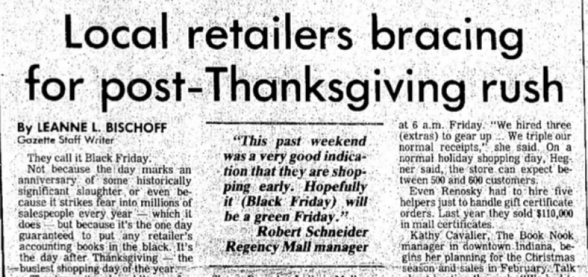 What started Black Friday: the story of the legendary sale