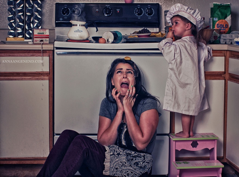 What the life of a young mother really looks like
