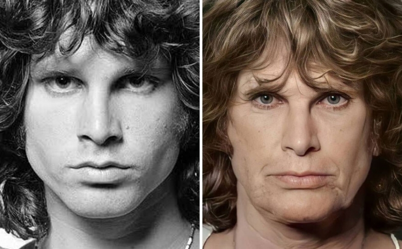 What would foreign celebrities who have left this world look like now