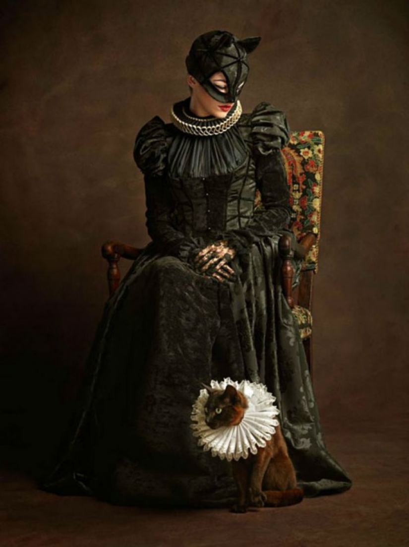 What would superheroes and villains look like in the paintings of Flemish artists