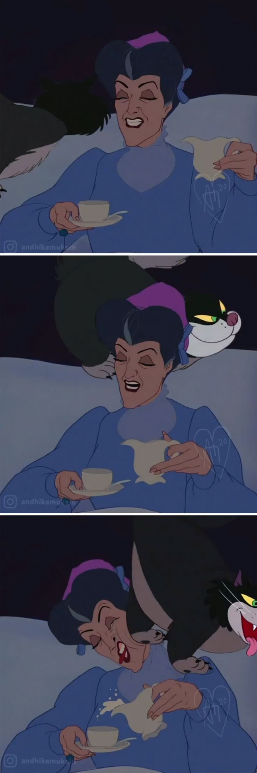 What would the Disney characters be like in the reality of 2020