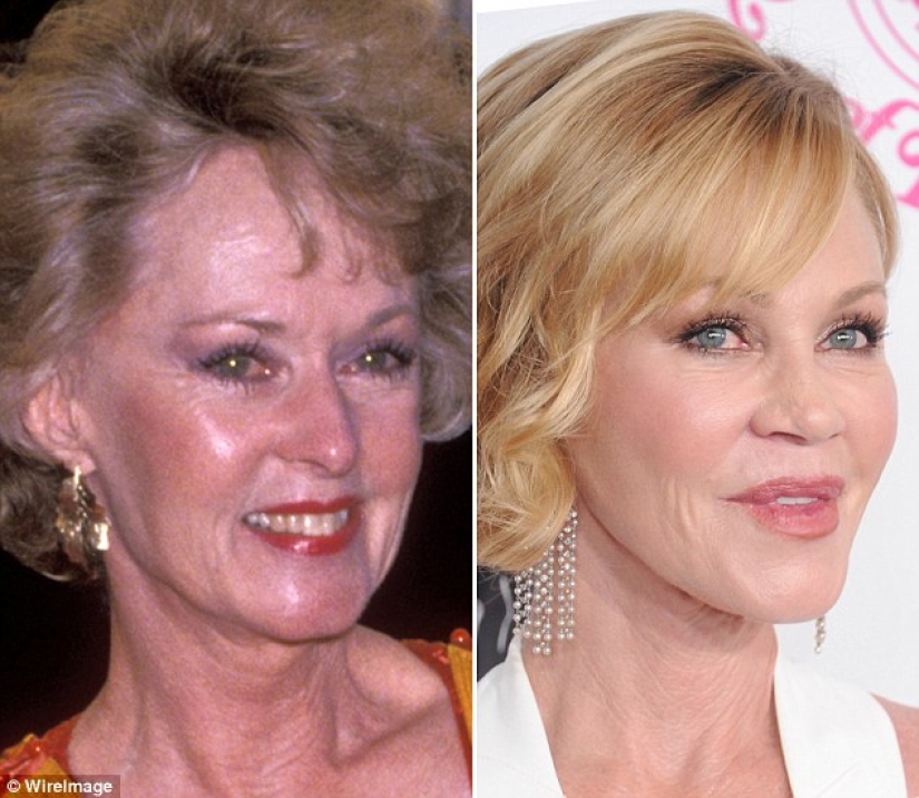 Who looks better: famous actresses or their mothers at the same age