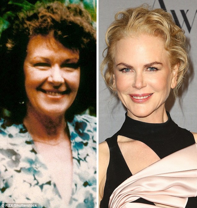 Who looks better: famous actresses or their mothers at the same age