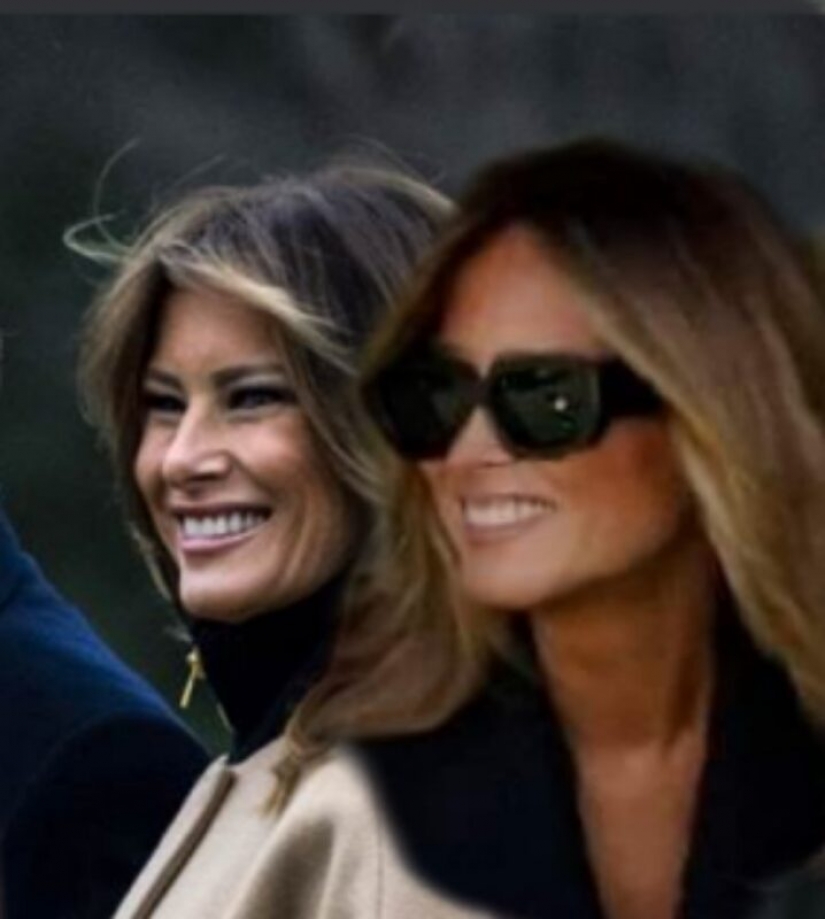 Why do Americans think that Melania Trump was replaced
