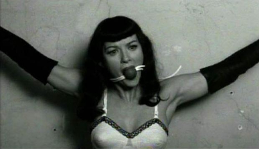 Why is the Queen of pin-up Bettie page spent 10 years in a psychiatric hospital